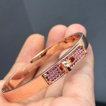 [Elowen Jewels]KELLY BRACELET PINK DIAMOND