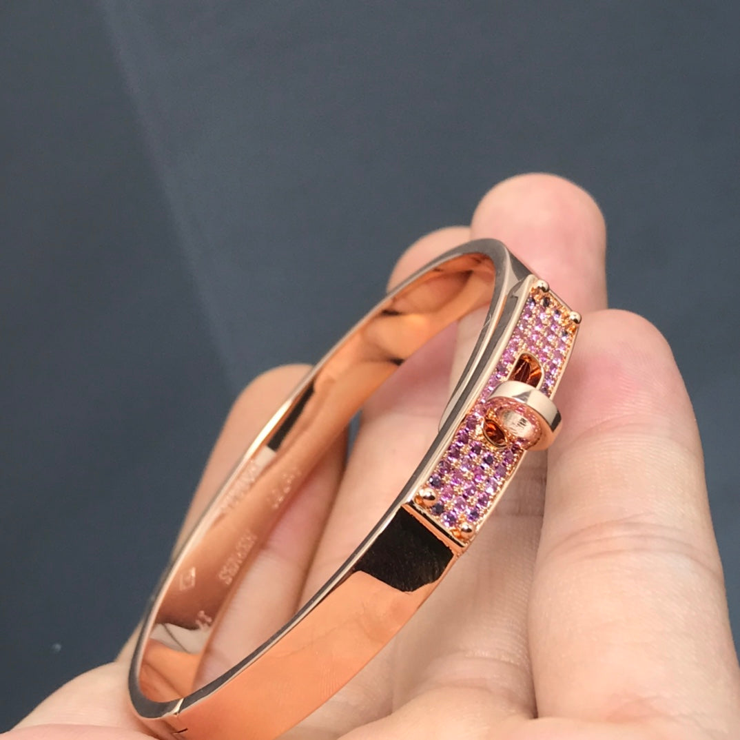 [Elowen Jewels]KELLY BRACELET PINK DIAMOND
