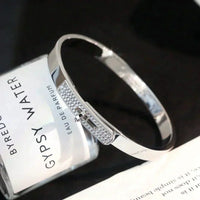 [Elowen Jewel]KELLY SILVER DIAMOND BRACELET