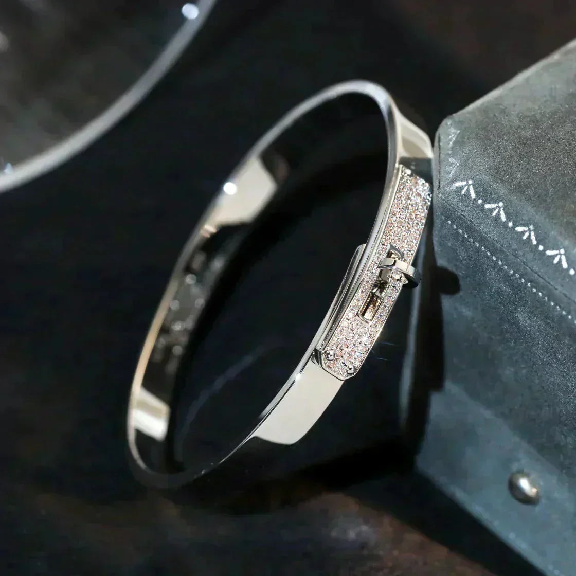 [Elowen Jewels]KELLY SILVER DIAMOND BRACELET
