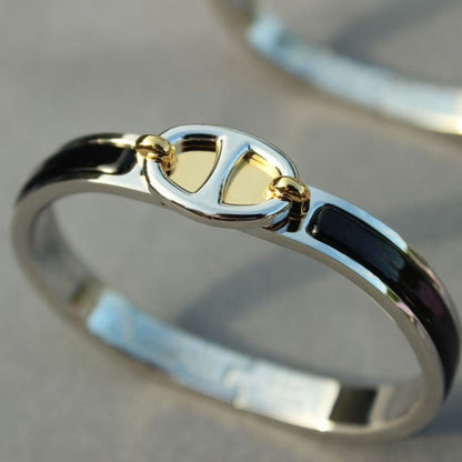 [Elowen Jewels]CLIC CHAINE SILVER BRACELET