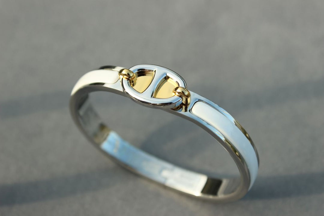 [Elowen Jewels]CLIC CHAINE SILVER BRACELET