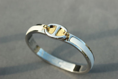 [Elowen Jewels]CLIC CHAINE SILVER BRACELET