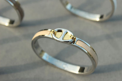 [Elowen Jewels]CLIC CHAINE SILVER BRACELET