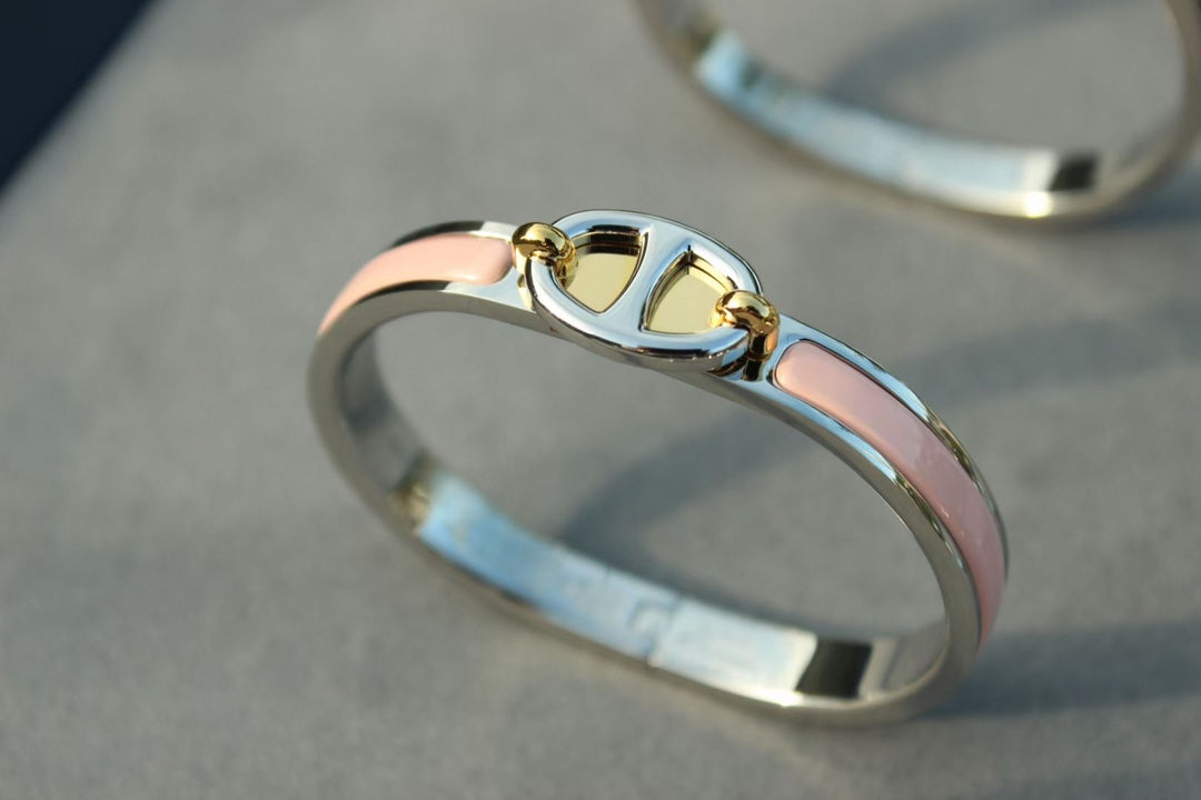 [Elowen Jewels]CLIC CHAINE SILVER BRACELET