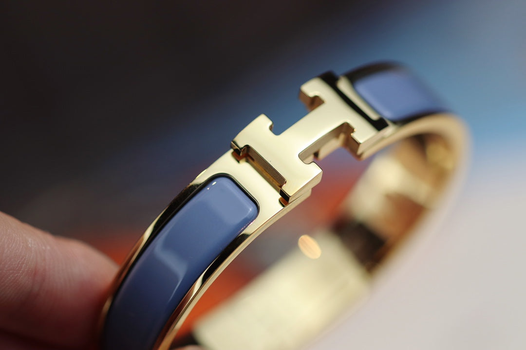 [Elowen Jewels]H BRACELET 12MM BLUE GRAY