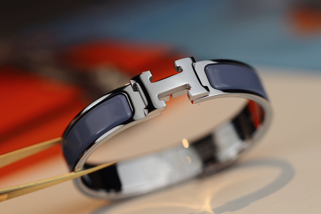 [Elowen Jewels]H BRACELET 12MM BLUE GRAY