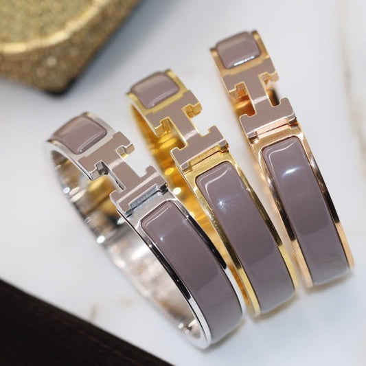 [Elowen Jewels]H BRACELET 12MM BROWN