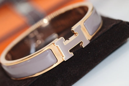 [Elowen Jewels]H BRACELET 12MM BROWN