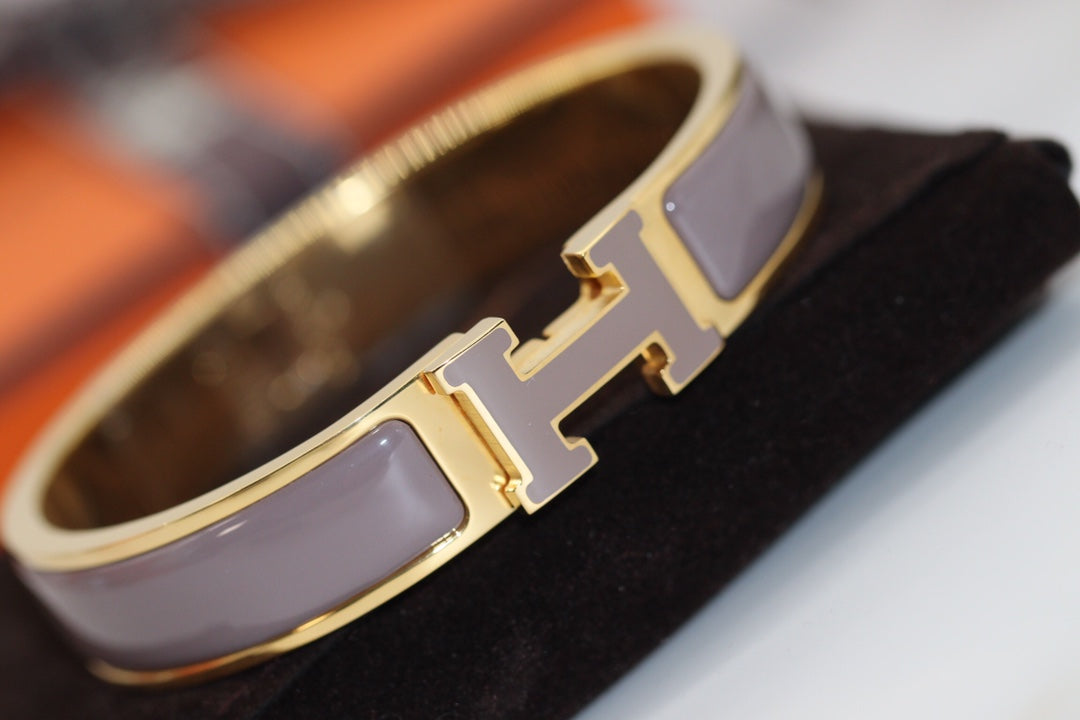 [Elowen Jewels]H BRACELET 12MM BROWN