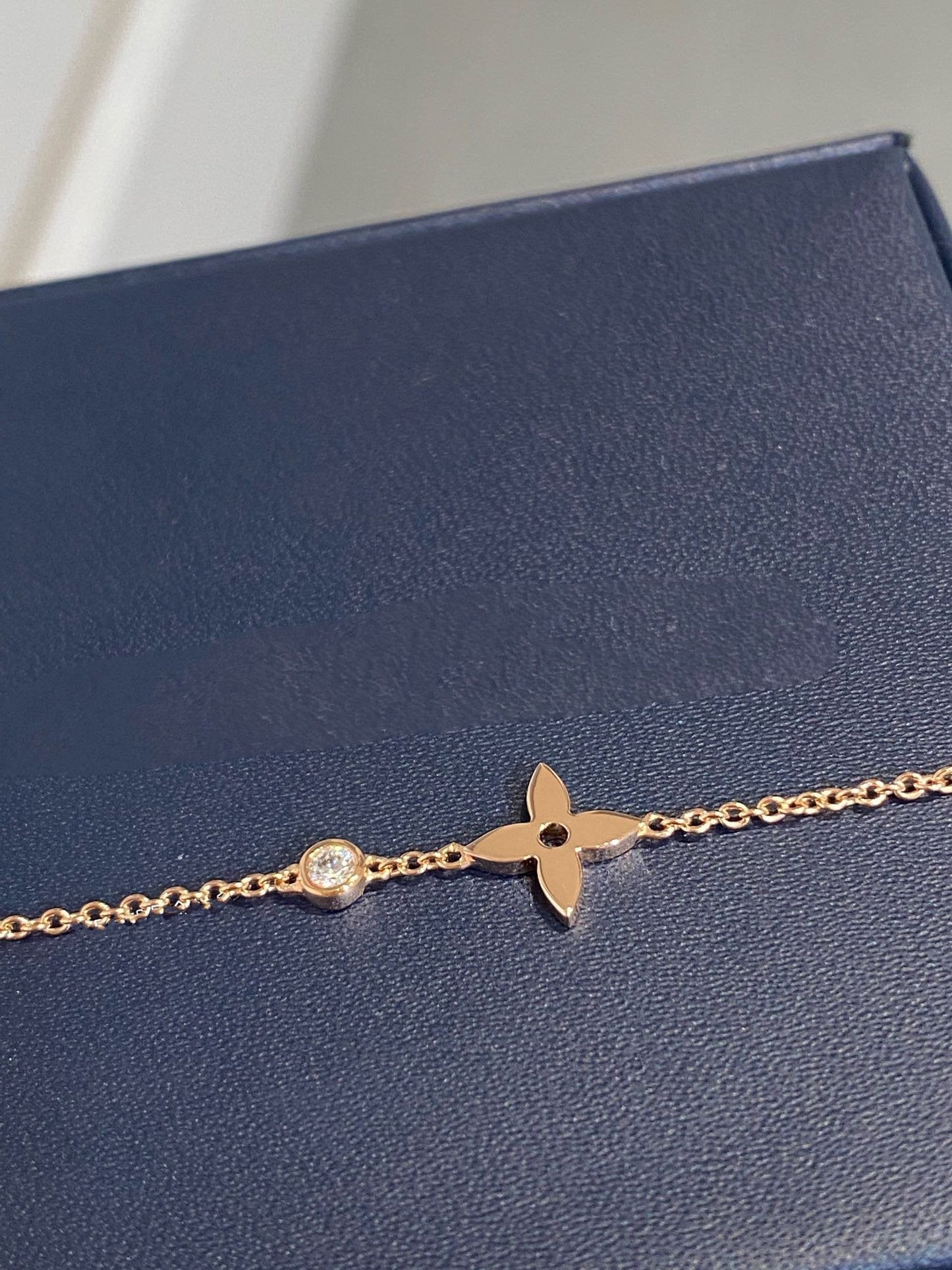 [Elowen Jewels]STAR DIAMOND PINK GOLD BRACELET