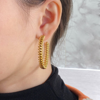 [Elowen Jewels]CLASH HOOP EARRINGS