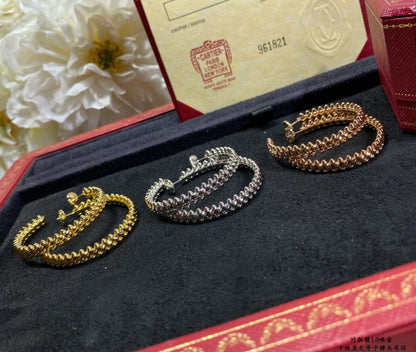 [Elowen Jewels]CLASH LARGE HOOP EARRINGS