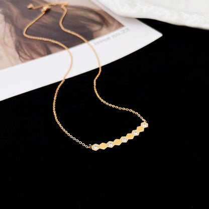 [Elowen Jewels]BEE MY LOVE DIAMOND NECKLACE