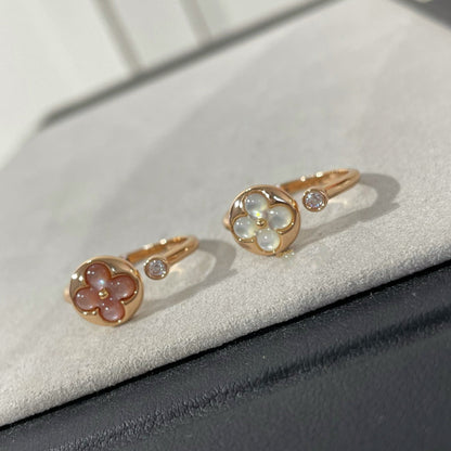[Elowen Jewels]SUN 1 DIAMOND PINK MOP RING