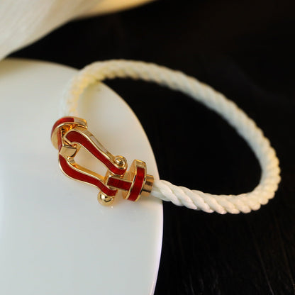 [Elowen Jewels]FORCE 10 WHITE TEXTILE DIAMOND PAVED