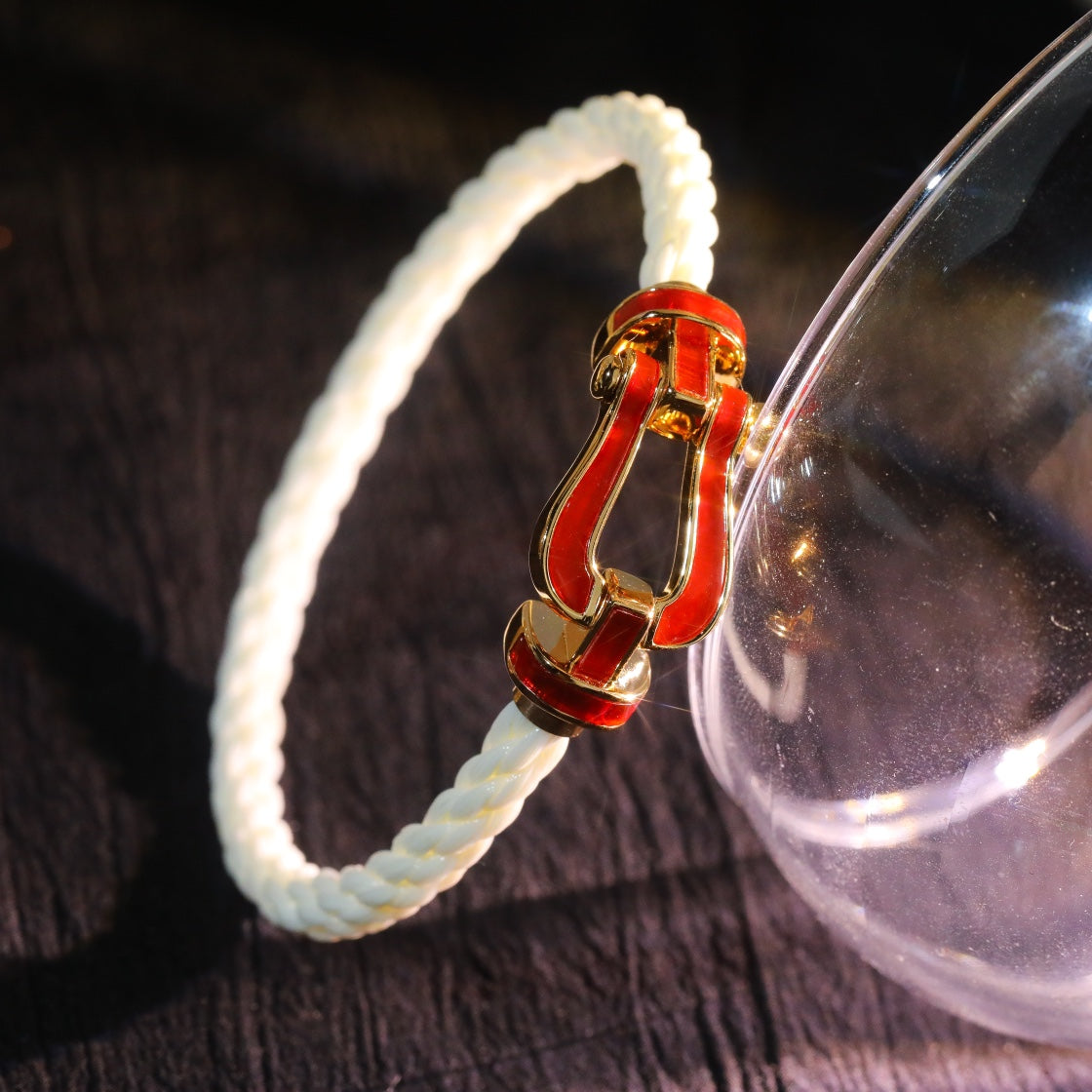 [Elowen Jewels]FORCE 10 WHITE TEXTILE DIAMOND PAVED