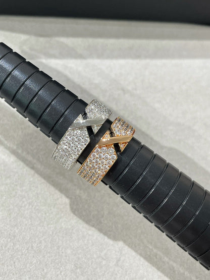 [Elowen Jewels]LIENS EVIDENCE  DIAMOND PAVED RING