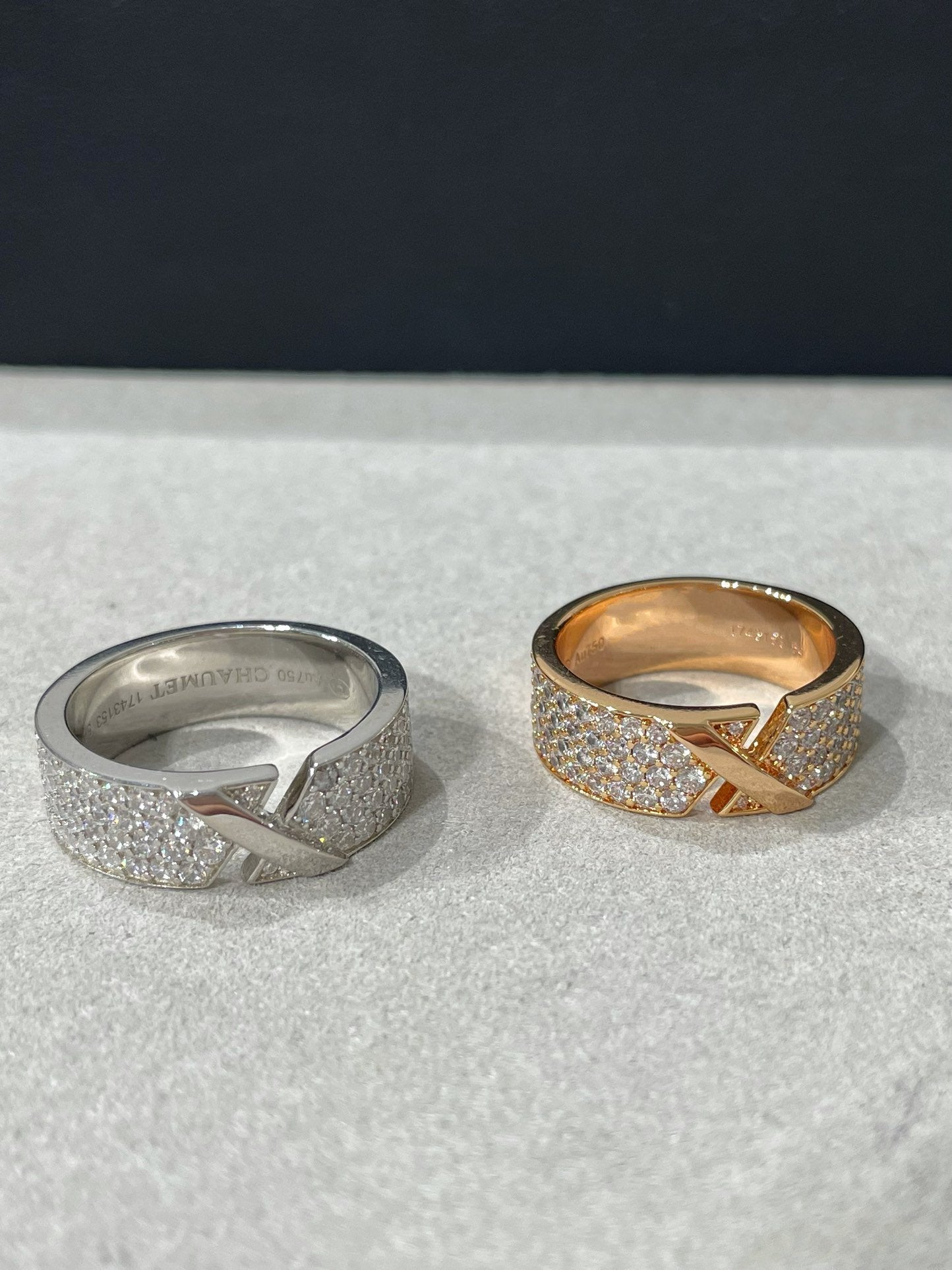 [Elowen Jewels]LIENS EVIDENCE  DIAMOND PAVED RING