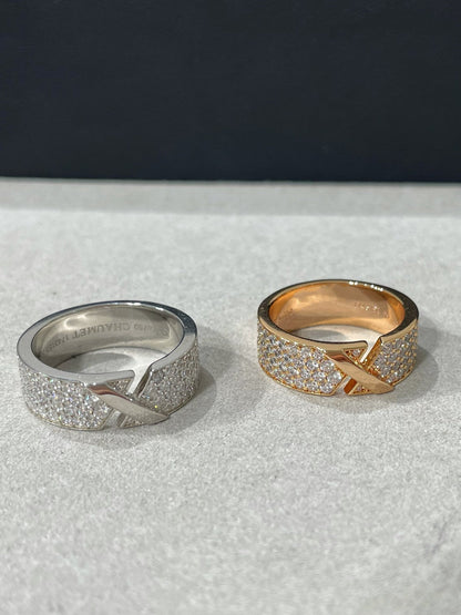 [Elowen Jewels]LIENS EVIDENCE  DIAMOND PAVED RING