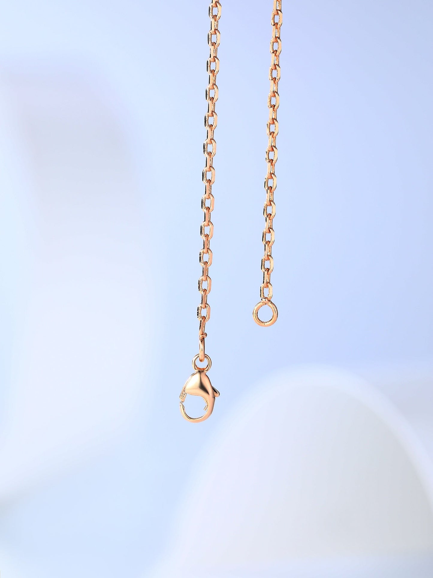 [Elowen Jewels]H CAGE PINK GOLD NECKLACE