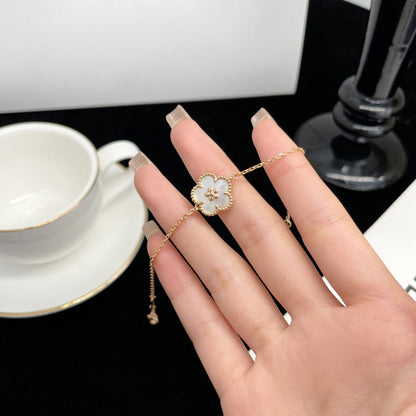 [Elowen Jewels]LUCKY SPRING ROSE GOLD MOP BRACELET