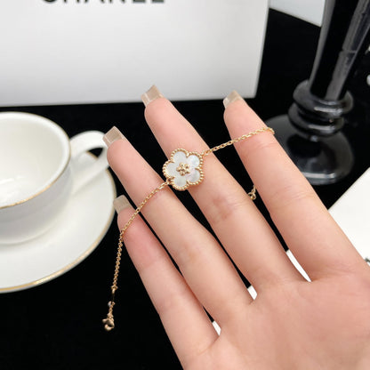 [Elowen Jewels]LUCKY SPRING ROSE GOLD MOP BRACELET