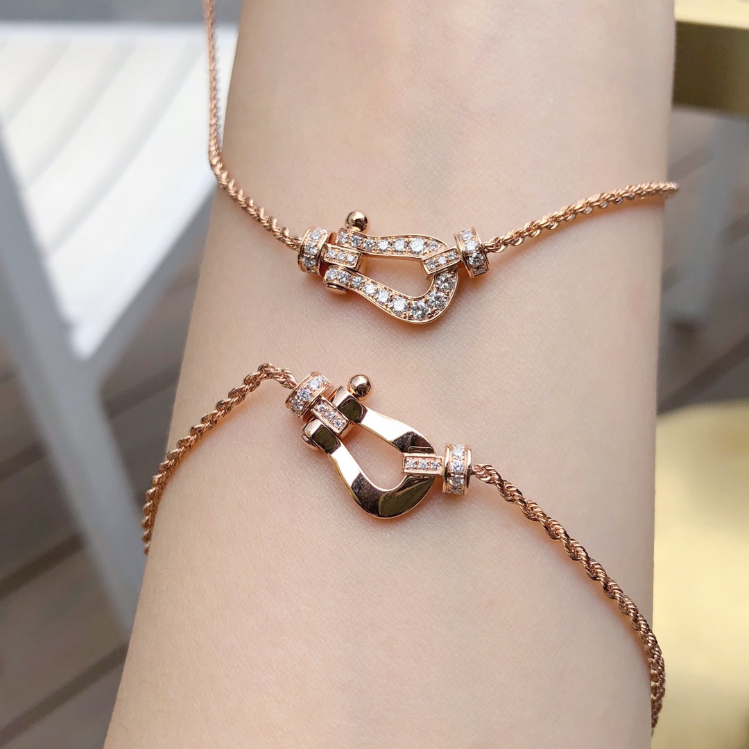 [Elowen Jewels]FORCE 10 PINK GOLD DIAMOND NECKLACE