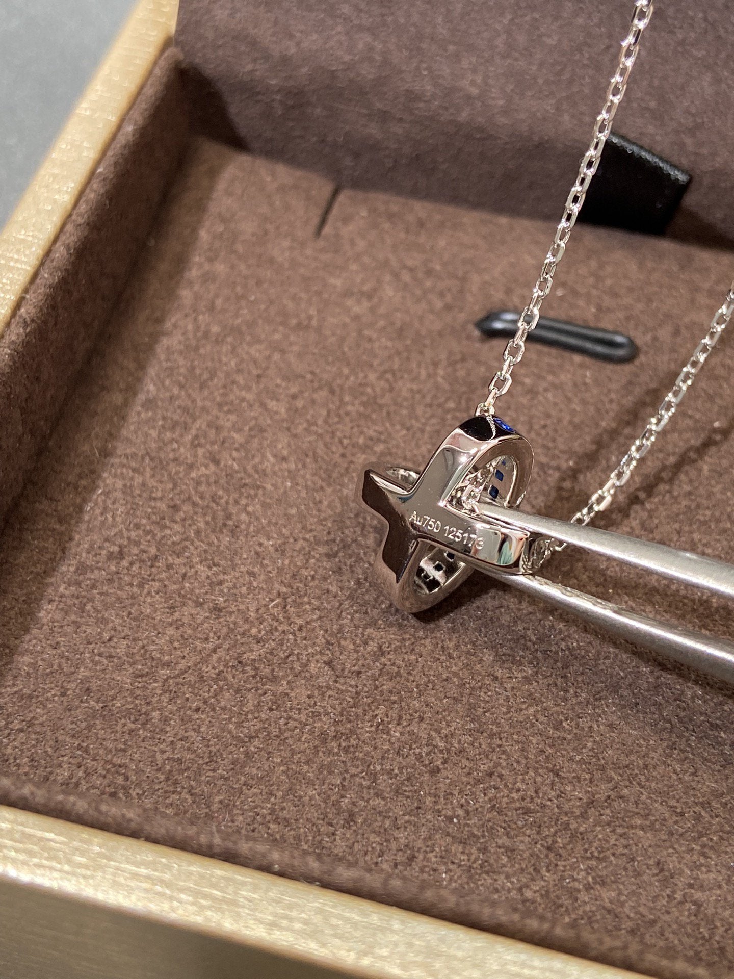 [Elowen Jewels]LIENS DIAMOND SILVER NECKLACE