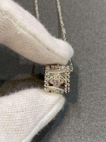[Elowen Jewels]PERLEE PEDANT SIVLER DIAMOND NECKLACE