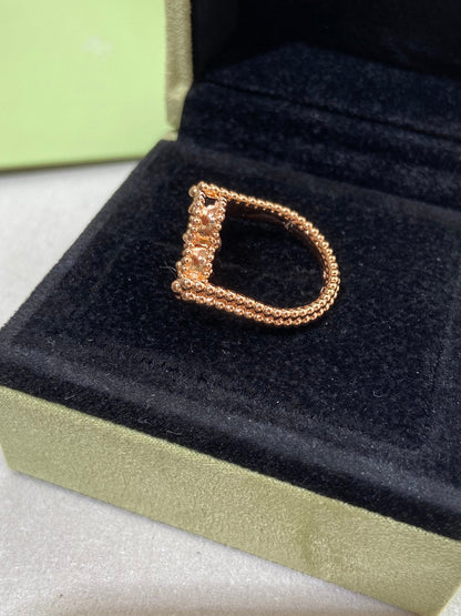[Elowen Jewels]CLOVER RIVERSIBLE ROSE GOLD RING