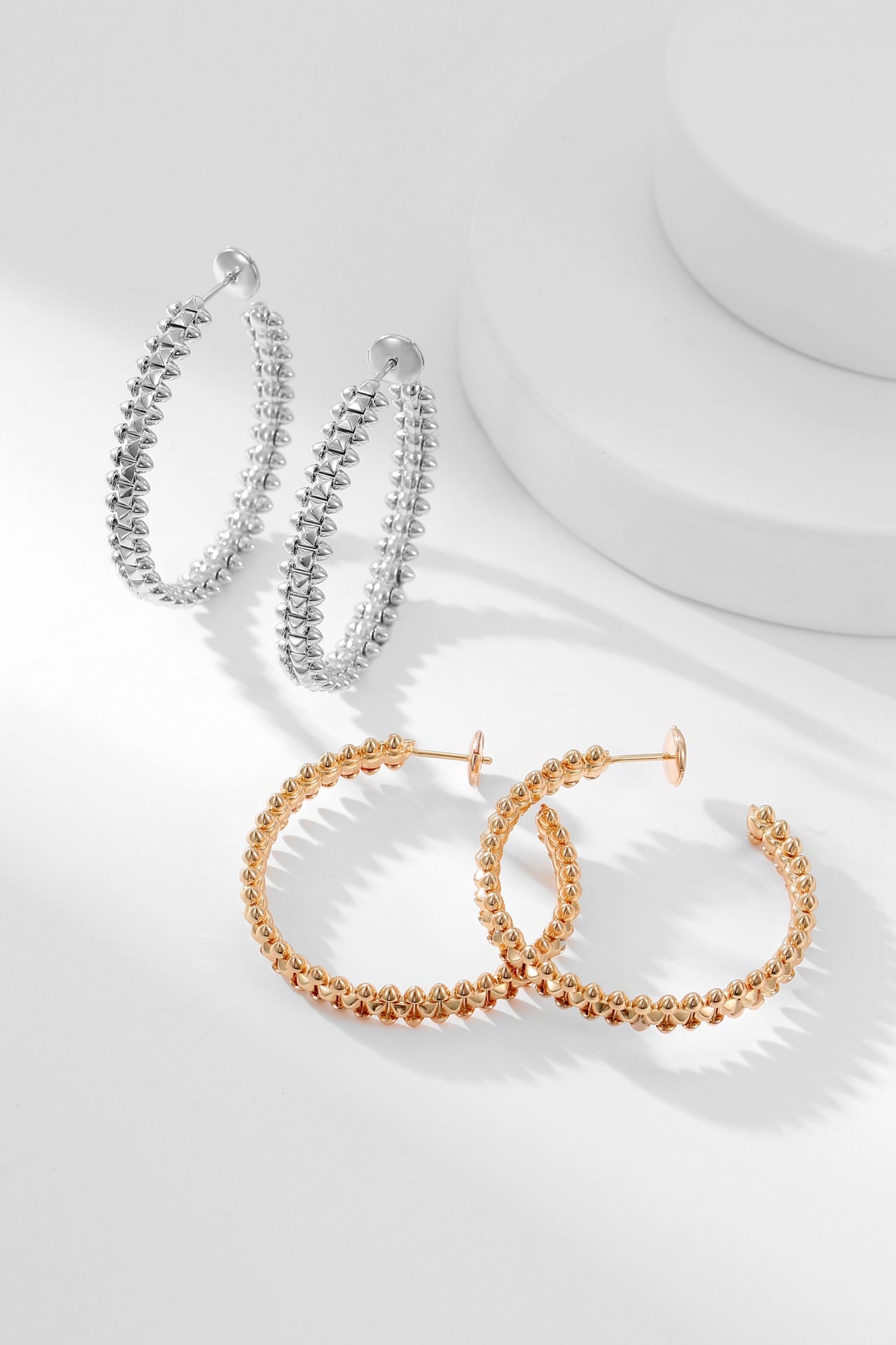 [Elowen Jewels]CLASH HOOP EARRINGS