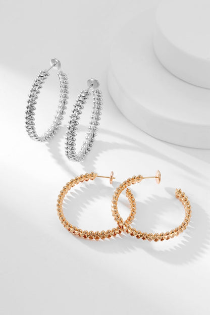 [Elowen Jewels]CLASH HOOP EARRINGS