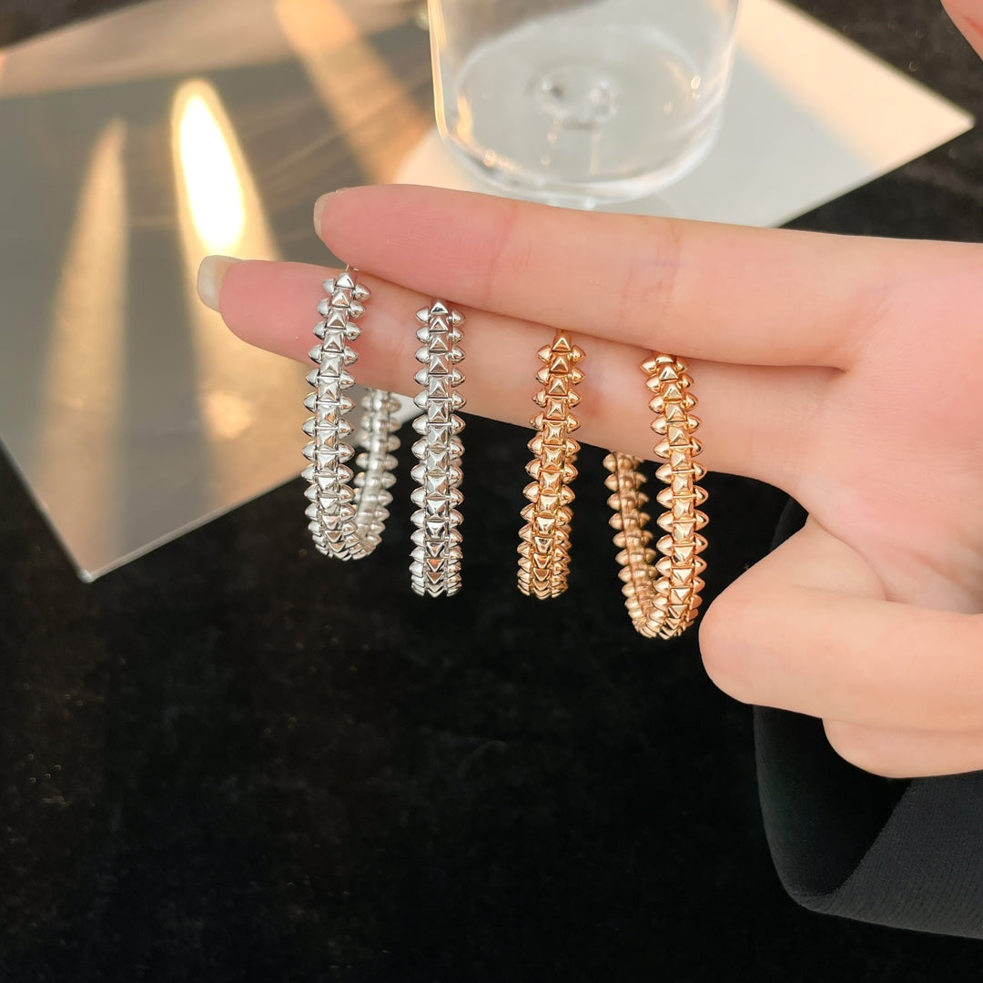 [Elowen Jewels]CLASH HOOP EARRINGS