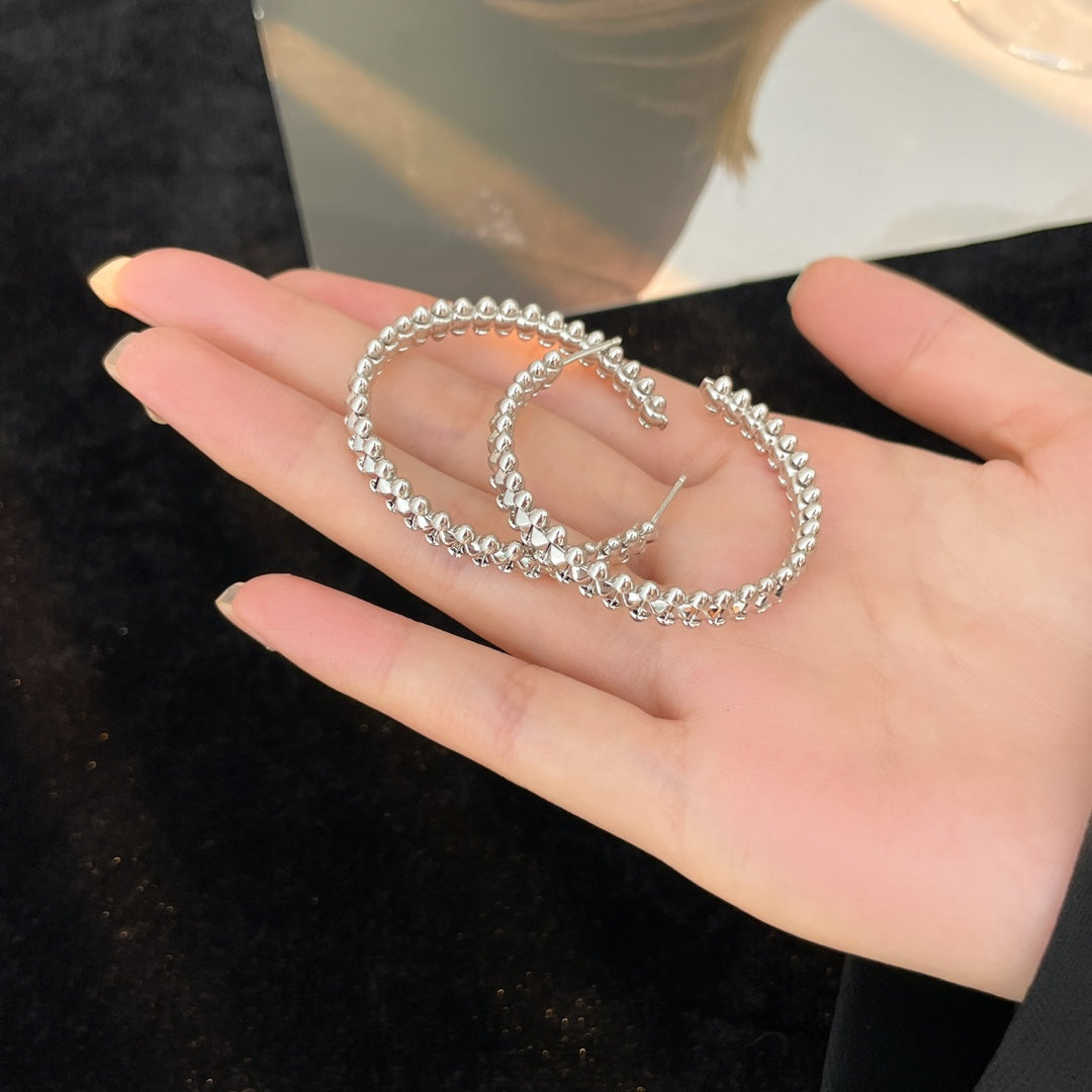 [Elowen Jewels]CLASH HOOP EARRINGS
