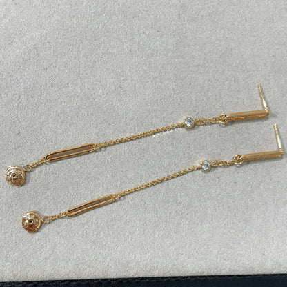[Elowen Jewels]CHAINE CHAOS DIAMOND DROP EARRINGS