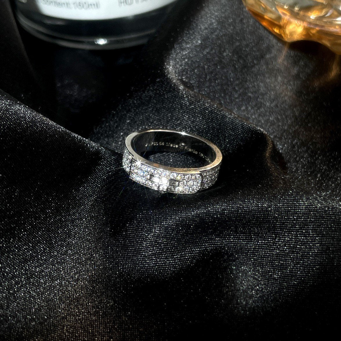 [Elowen Jewels]KELLY SILVER DIAMOND RING