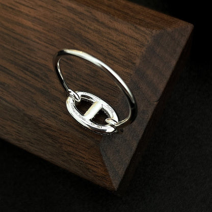 [Elowen Jewels]RONDE SMALL SILVER DIAMOND RING
