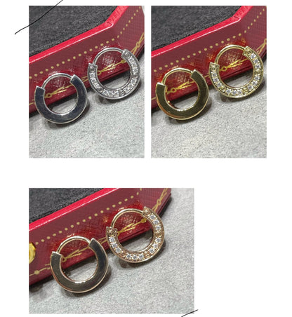 [Elowen Jewels]LOVE DIAMOND EARRINGS