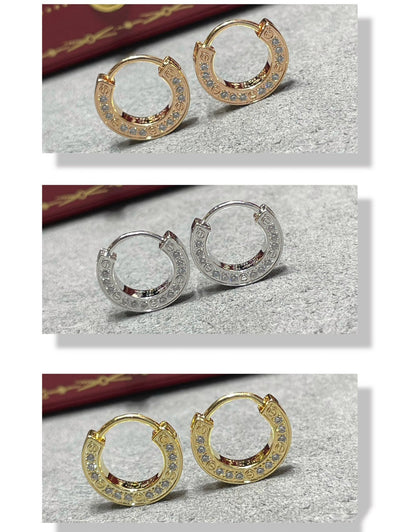 [Elowen Jewels]LOVE DIAMOND EARRINGS