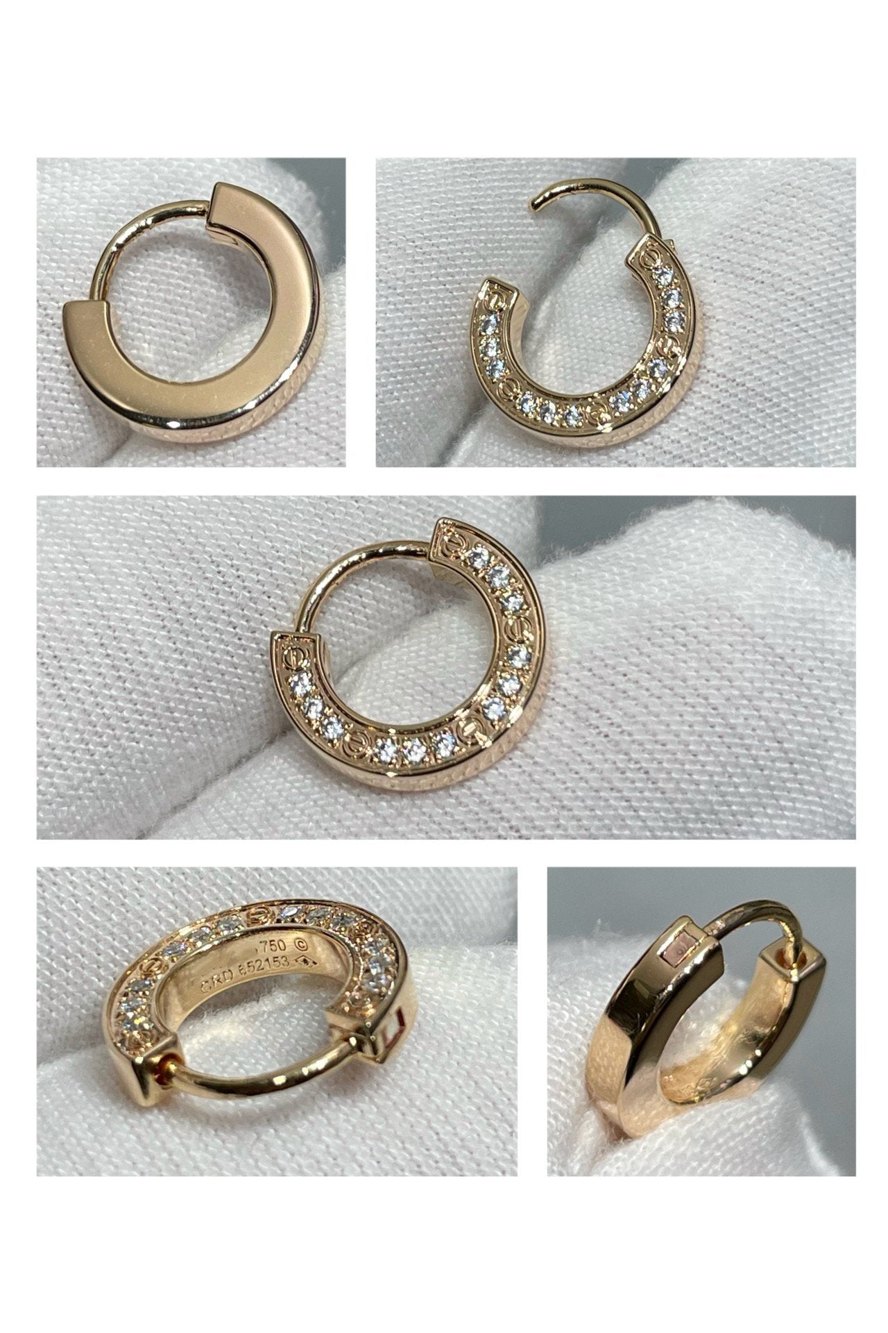 [Elowen Jewels]LOVE DIAMOND EARRINGS