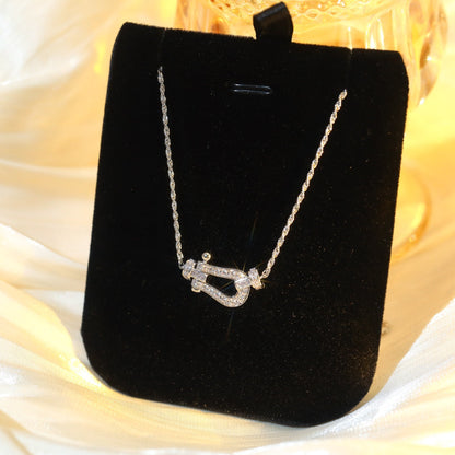 [Elowen Jewels]FORCE 10 DIAMOND SILVER NECKLACE MINI MODEL