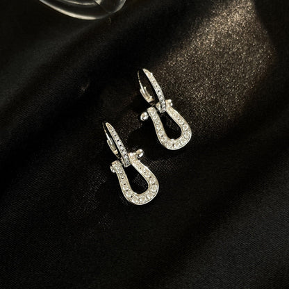 [Elowen Jewels]FORCE 10 FULL DIAMOND DROP EARRINGS MEDIUM MODEL