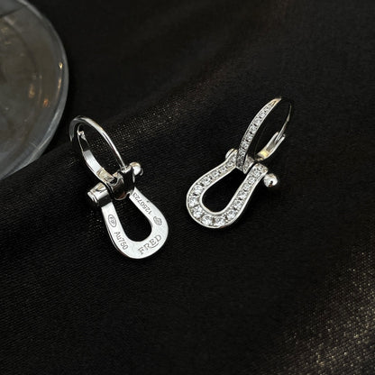 [Elowen Jewels]FORCE 10 FULL DIAMOND DROP EARRINGS MEDIUM MODEL