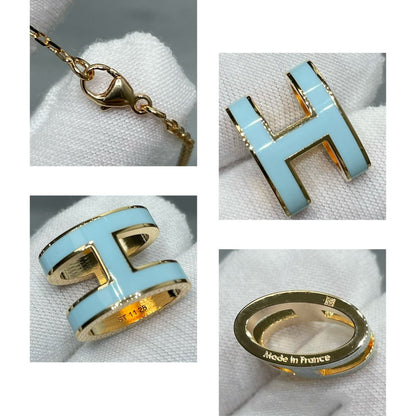 [Elowen Jewels]POP H SKY BLUE NECKLACE