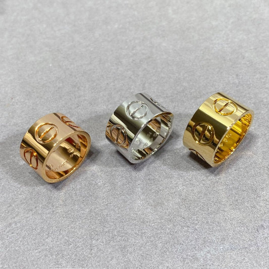[Elowen Jewels]LOVE 11MM LARGE RING