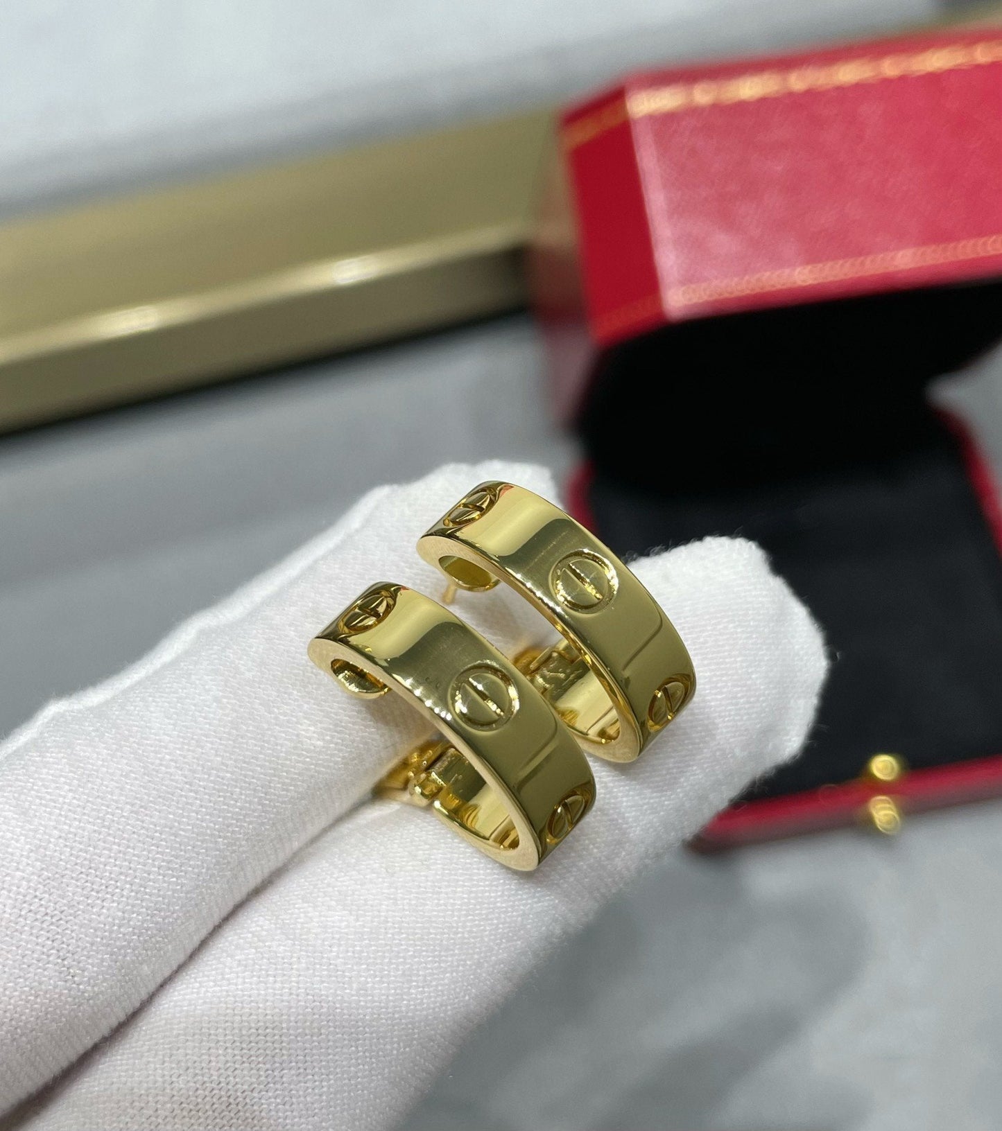 [Elowen Jewels]LOVE 5.5MM EARRINGS