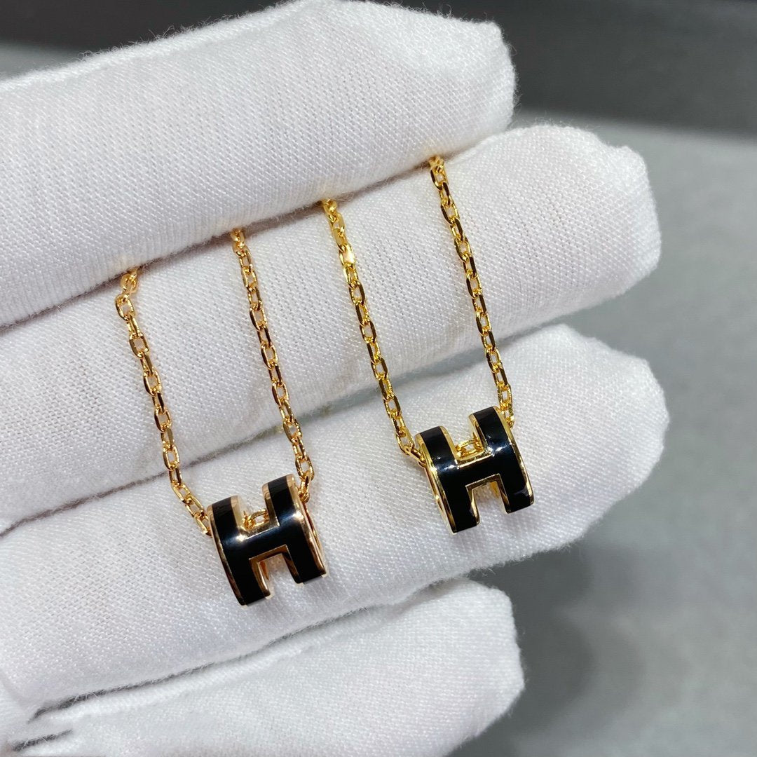 [Elowen Jewels]MINI POP H NECKLACE