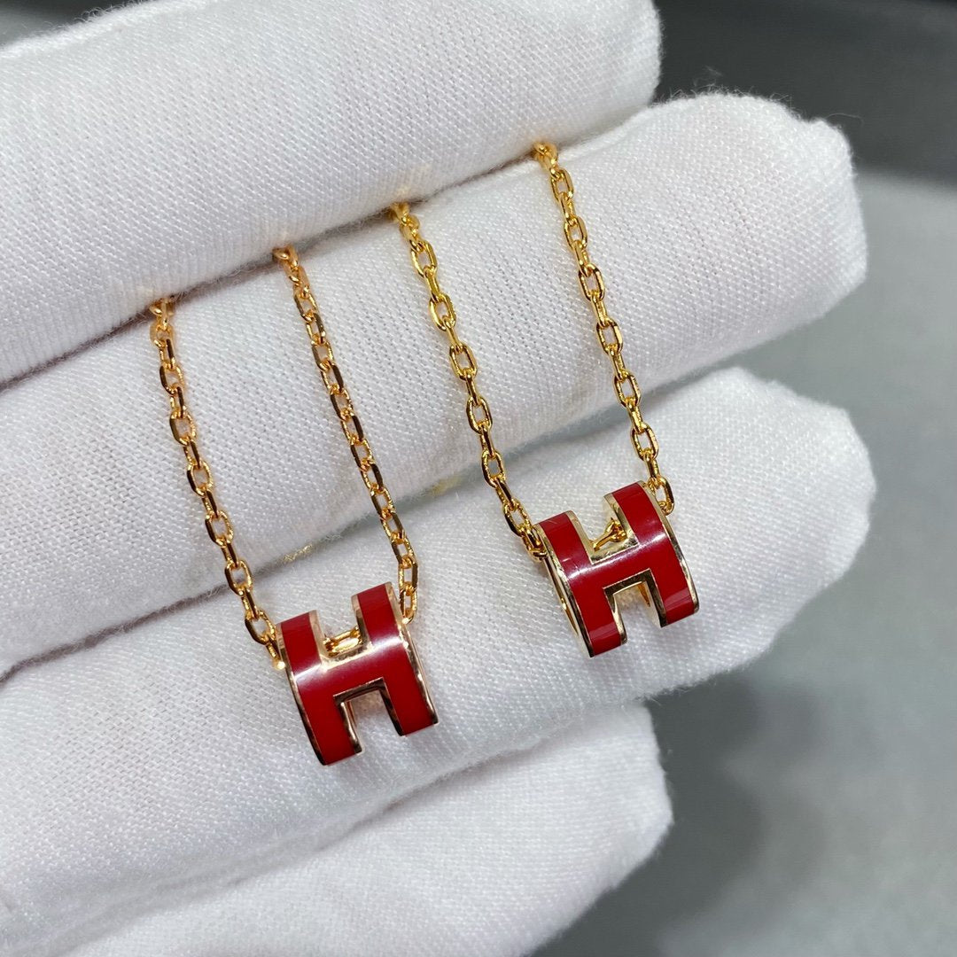 [Elowen Jewels]MINI POP H NECKLACE
