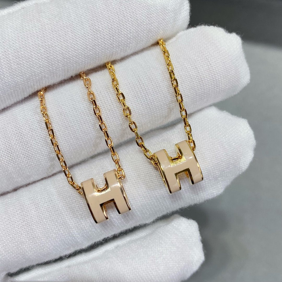 [Elowen Jewels]MINI POP H NECKLACE